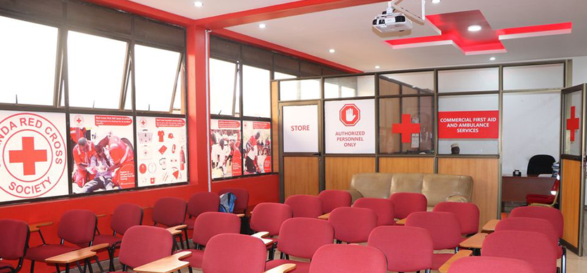 The URCS state-of-the-art first aid training school