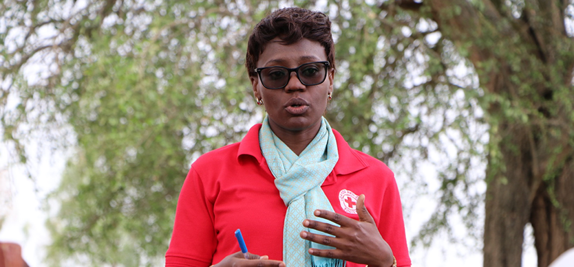 Doreen Atukunda, Project officer DIGID project, Uganda Red Cross Society